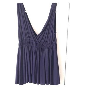 BCBG MaxAzria Babydoll inspired flowy top